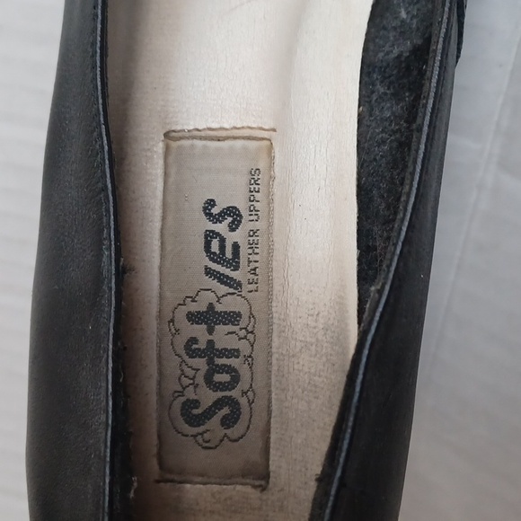 4/$30 Black Vintage Heels - Size 8.5 M - Picture 6 of 12